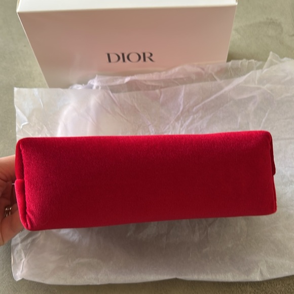 🖤 NWT Dior Holiday Cosmetic Pouch - Picture 5 of 8